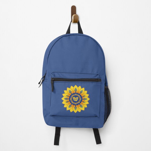 Item preview, Stand with Ukraine Sunflower blue yellow flag designed and sold by Artycom.