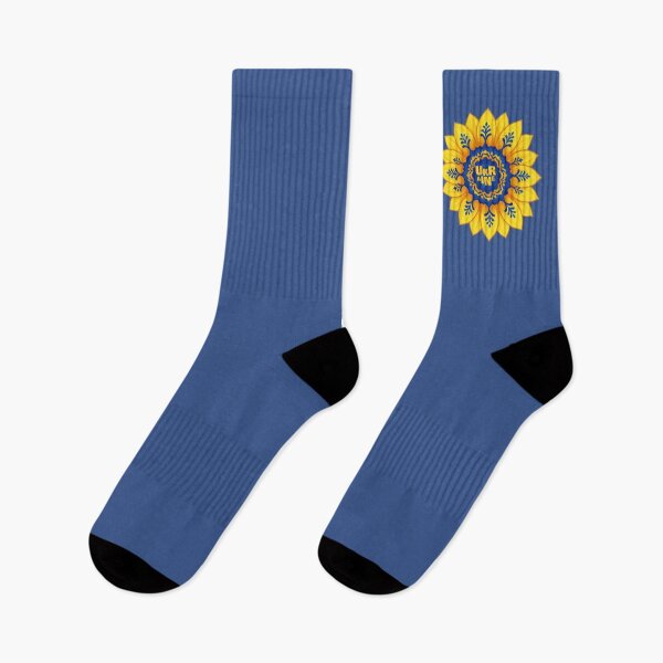 Item preview, Stand with Ukraine Sunflower blue yellow flag  designed and sold by Artycom.