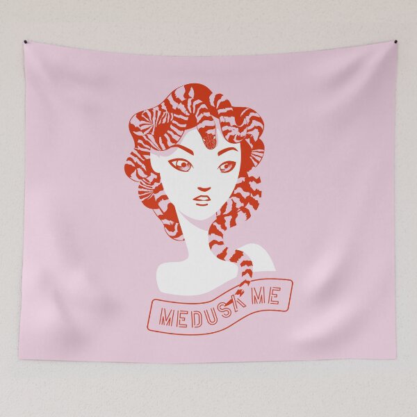 Item preview, Medusa Me (red edition) designed and sold by Juliette Lancien.