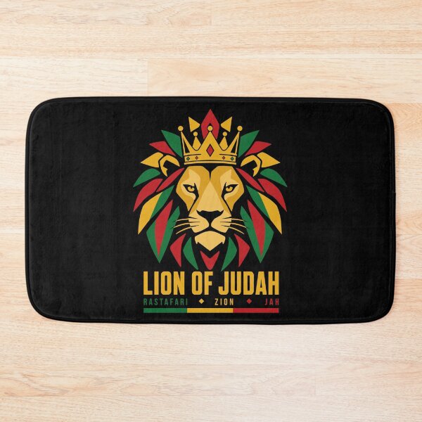 Item preview, Lion of Judah Rastafari Zion Jah Crowned Rasta Art designed and sold by crouchingpixel.
