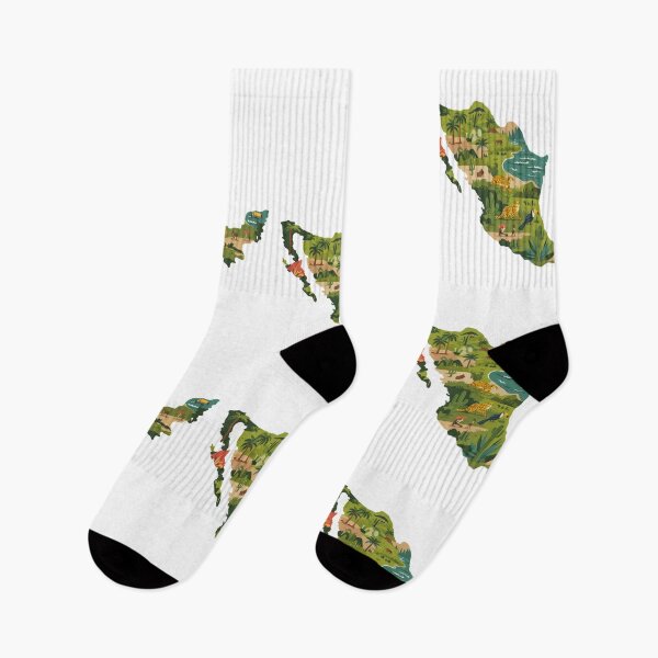 Item preview, Mexico Wildlife Map  designed and sold by MKDSN.