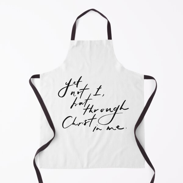 Item preview, Yet Not I But Through Christ In Me | Hand Lettered | Christian Typography designed and sold by zoemily.