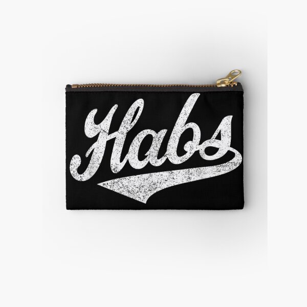 Item preview, Retro Vintage Habs Distressed Typography Script Font Ice Hockey Fan designed and sold by GalenoHenley.
