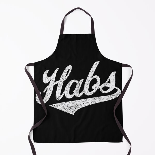 Item preview, Retro Vintage Habs Distressed Typography Script Font Ice Hockey Fan designed and sold by GalenoHenley.