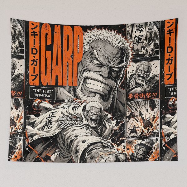 Item preview, Monkey D Garp One Piece Poster – Galaxy Impact Anime, Marine Hero Manga, Legendary Navy Vice Admiral  designed and sold by Dyan4.