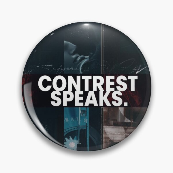 Item preview, Contrest Speaks Dark Grunge Collage Aesthetic Cinematic Noir Art designed and sold by ConfuseLab Alt.
