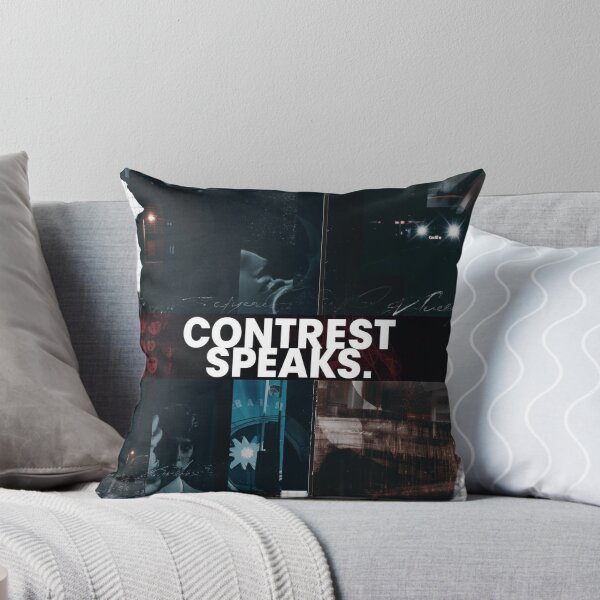 Item preview, Contrest Speaks Dark Grunge Collage Aesthetic Cinematic Noir Art designed and sold by ConfuseLab Alt.