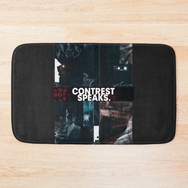 Item preview, Contrest Speaks Dark Grunge Collage Aesthetic Cinematic Noir Art designed and sold by ConfuseLab Alt.