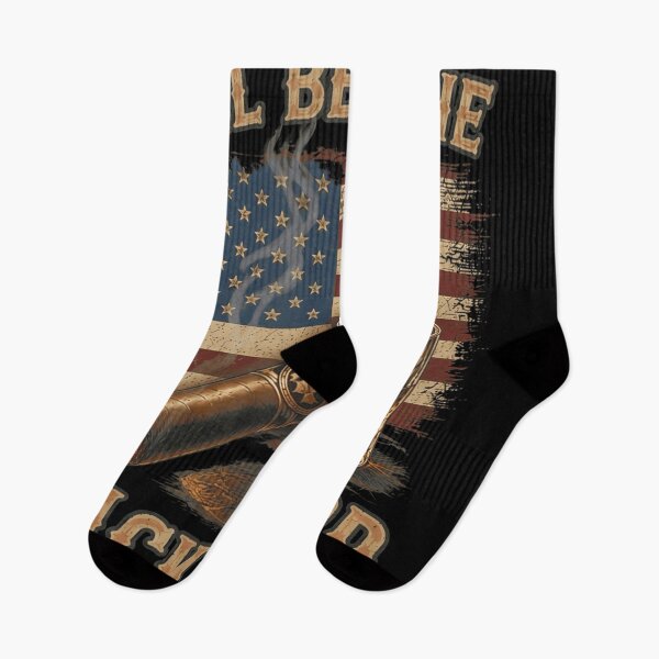 Item preview, Vintage American Flag Cigar And Whiskey Ill Be In The Backyard designed and sold by GalenoHenley.