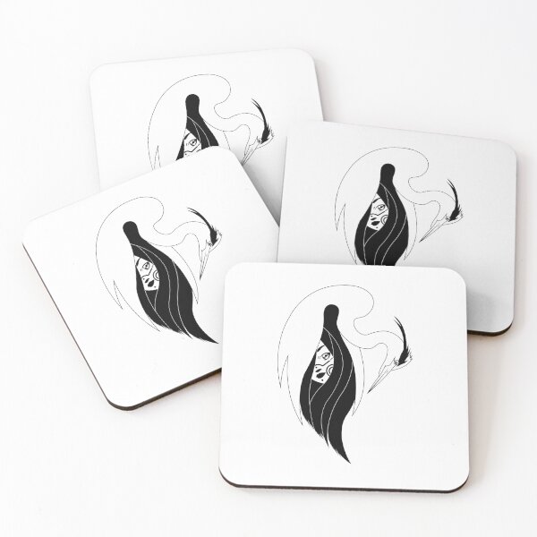 Item preview, The Girl and the Heron (black and white edition) designed and sold by Juliette Lancien.