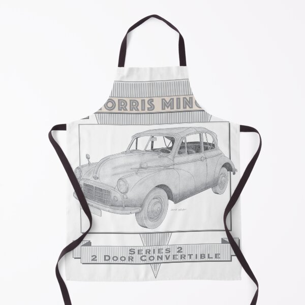 Item preview, Morris Minor Series 2 Convertible Hand-drawn designed and sold by Classic Car Art Drawings.