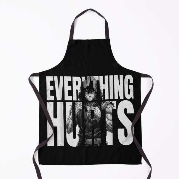 Item preview, Everything Hurts Anime Boxer Gym Motivation Aesthetic Manga Workout Fitness designed and sold by GalenoHenley.