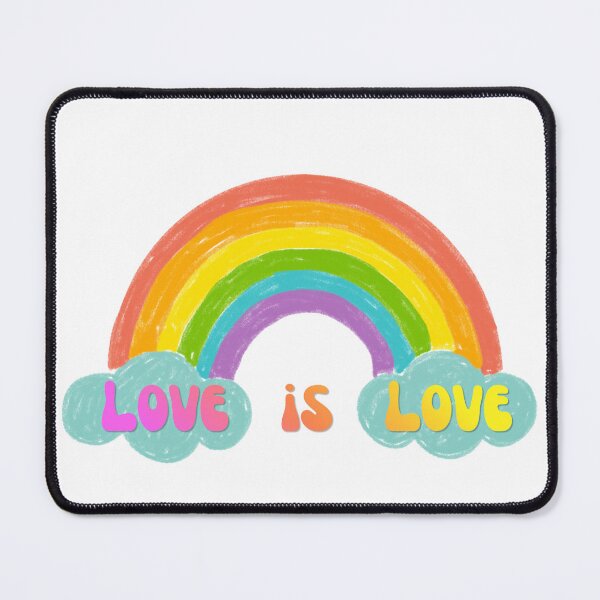 Item preview, Retro Love Is Love Rainbow Pride designed and sold by Snowy Studio Designs.