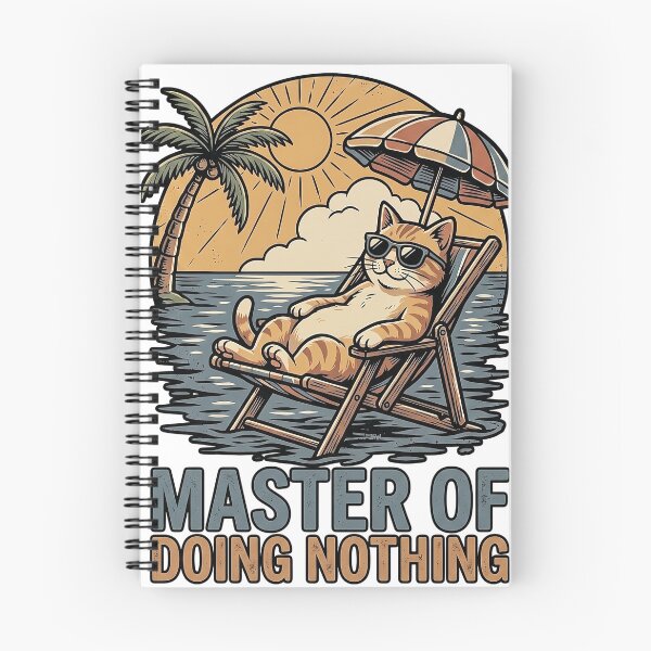 Item preview, Lazy Cat Funny Saying designed and sold by MasterShong.