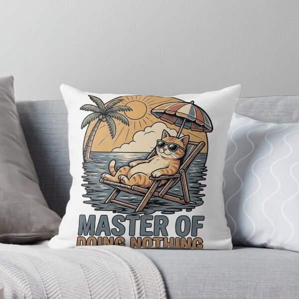 Item preview, Lazy Cat Funny Saying designed and sold by MasterShong.