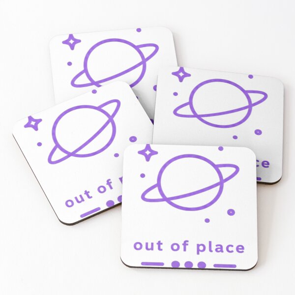 Item preview, Out of Place – Purple Planet Aesthetic Design designed and sold by Velora Design .