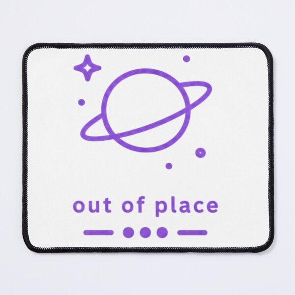Item preview, Out of Place – Purple Planet Aesthetic Design designed and sold by Velora Design .