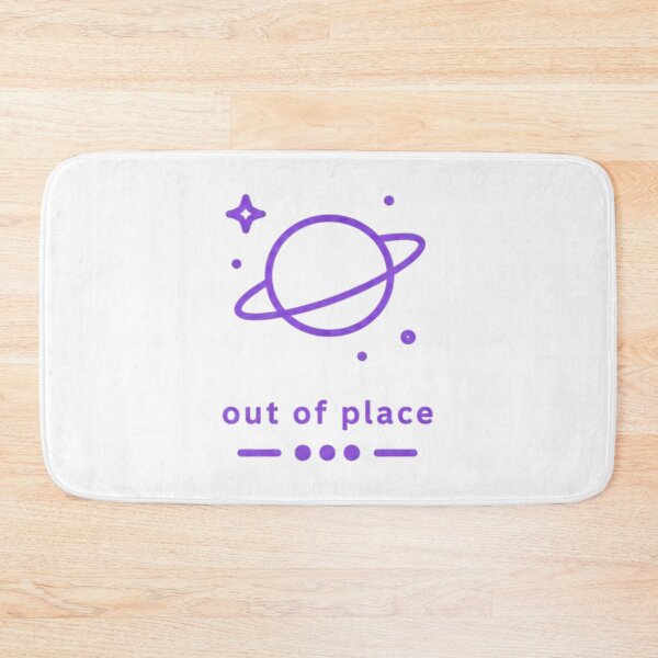 Item preview, Out of Place – Purple Planet Aesthetic Design designed and sold by Velora Design .