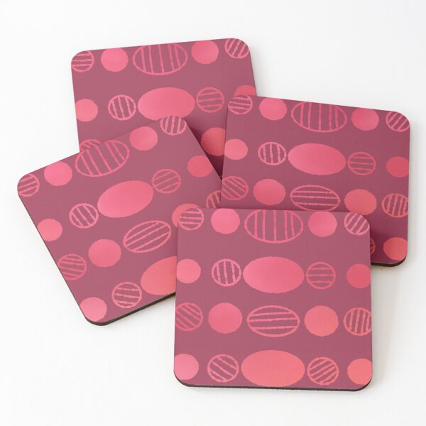 Item preview, Dots in Lipstick Shades designed and sold by JaygiesDesign.