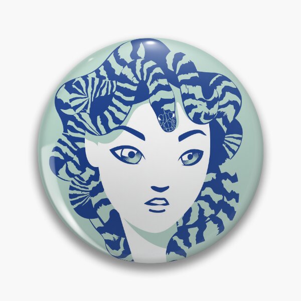 Item preview, Medusa Me (blue edition) designed and sold by Juliette Lancien.