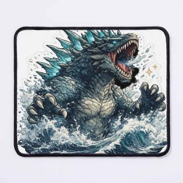 Item preview, Epic Destructive Kaiju Monster Sticker designed and sold by THAMIM REALITY 2.0.
