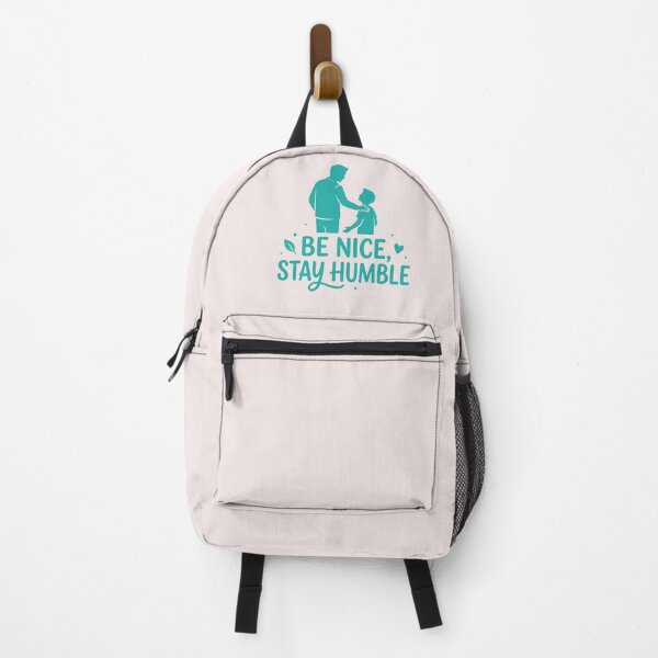 Item preview, Be Nice Stay Humble → Minimalist Positive Affirmation designed and sold by YOU SHOP NOW.