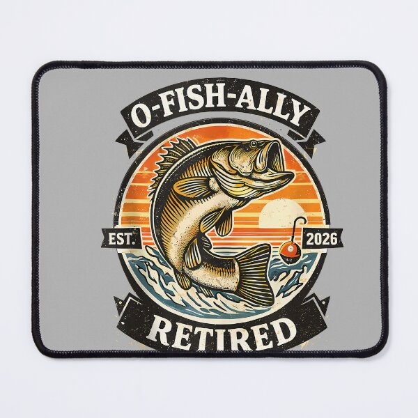 Artikelvorschau, Angel-Retired Retired O-Fish-Ally Retired Est. 2026 Tank Top entworfen und verkauft von GreggRoss.