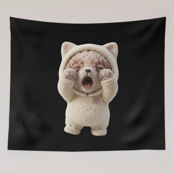 Item preview, PanMello Yawning Panda - Cute Sleepy 3D Character designed and sold by Pan-Mello.