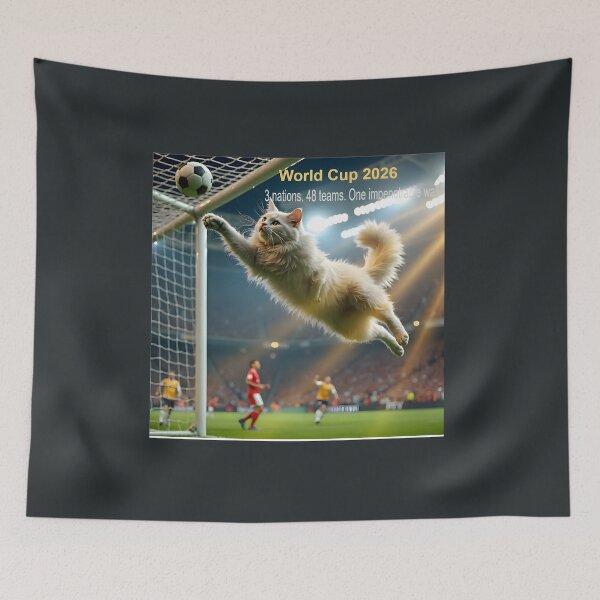 Item preview, World Cup 2026; 3 Nations, 48 Teams, One Impenetrable Wall designed and sold by Creative-RE.