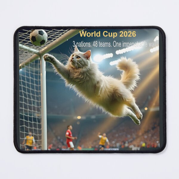 Item preview, World Cup 2026; 3 Nations, 48 Teams, One Impenetrable Wall designed and sold by Creative-RE.