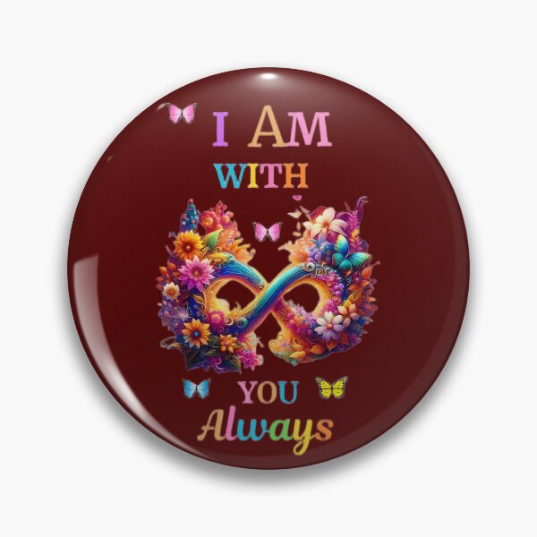 Item preview, I  am with  you  always  quoted  love  gift designed and sold by Brewgoodness.