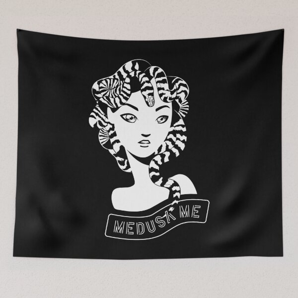 Item preview, Medusa Me (black and white edition) designed and sold by Juliette Lancien.