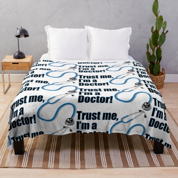Item preview, Trust Me I’m a Doctor Funny Quote designed and sold by CreativeTwins.
