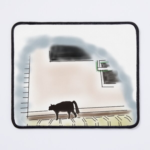 Item preview, Black Cat on the Roof designed and sold by Ployphaiphai .