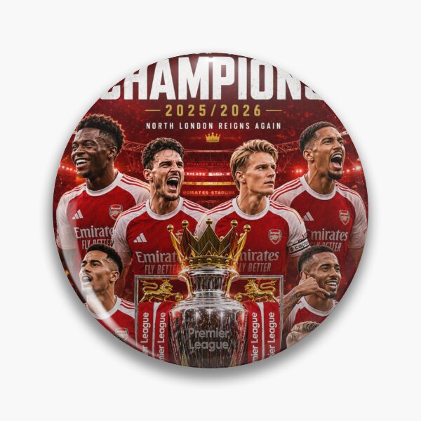 Item preview, ARSENAL PREMIER LEAGUE CHAMPIONS 2025/2026 MOBILE CASE designed and sold by abdallatigle.