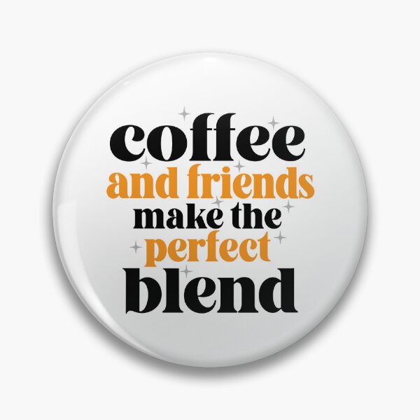 Item preview, Retro Coffee and Friends Make the Perfect Blend Typography designed and sold by FlatInkStudio.