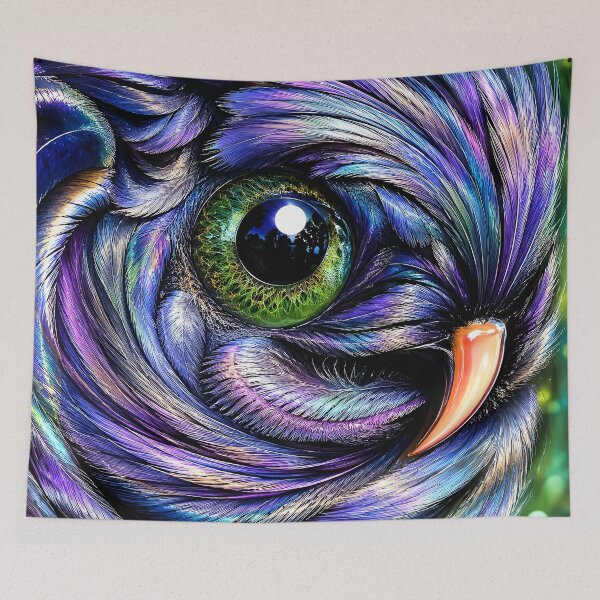 Item preview, Purple Parrot designed and sold by O'clock Vibes.