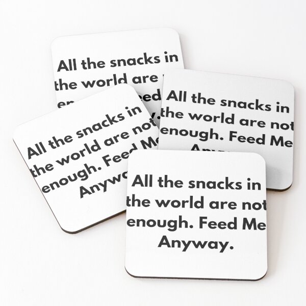 Item preview, Feed Me Anyway designed and sold by Dramatic Dog Enterprises.