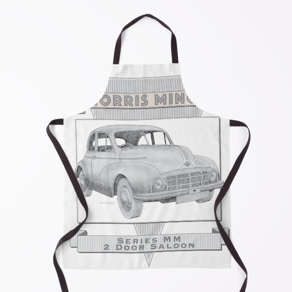 Item preview, Morris Minor Series MM 2 Door Saloon Hand-drawn designed and sold by Classic Car Art Drawings.