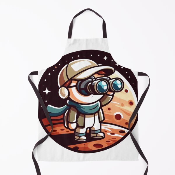 Item preview, Retro Future Astronaut Planet Observation designed and sold by Shape-Forge.