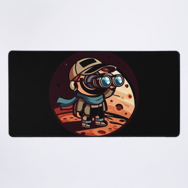 Item preview, ​Retro Future Astronaut Planet Observation designed and sold by Shape-Forge.