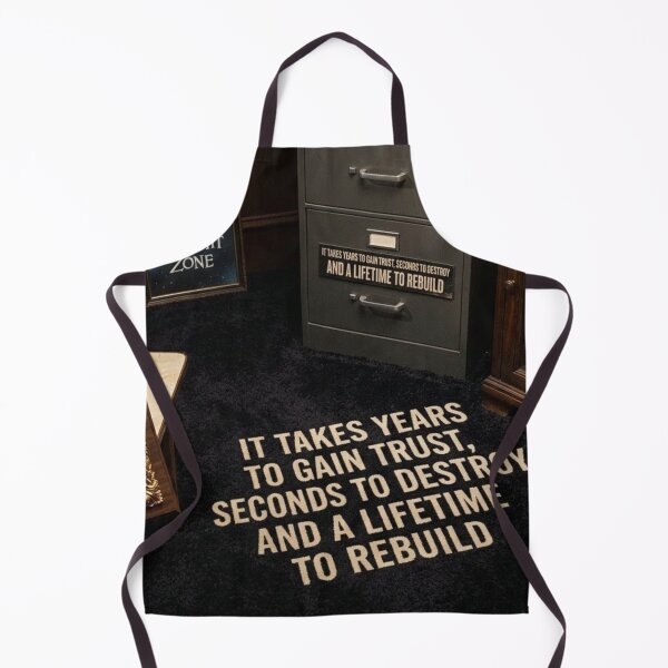 Item preview, Quotes about Trust: Years, Seconds, A Lifetime designed and sold by Uniqueartai.