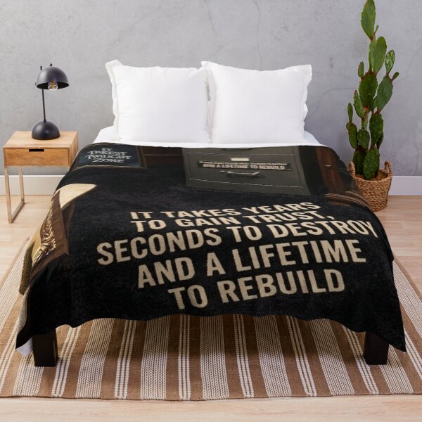 Item preview, Quotes about Trust: Years, Seconds, A Lifetime designed and sold by Uniqueartai.