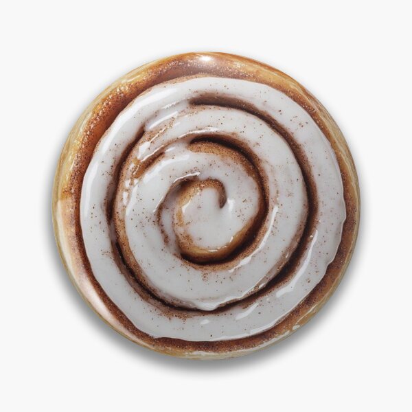Item preview, cinnamon roll cutesy sticker 2 designed and sold by inainart.
