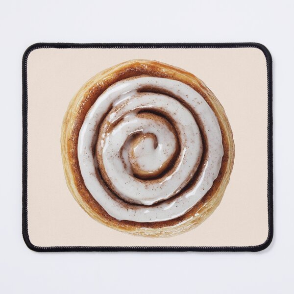 Item preview, cinnamon roll cutesy sticker 2 designed and sold by inainart.