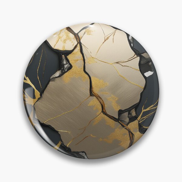 Item preview, Abstract art in Kintsugi style designed and sold by Photopat.
