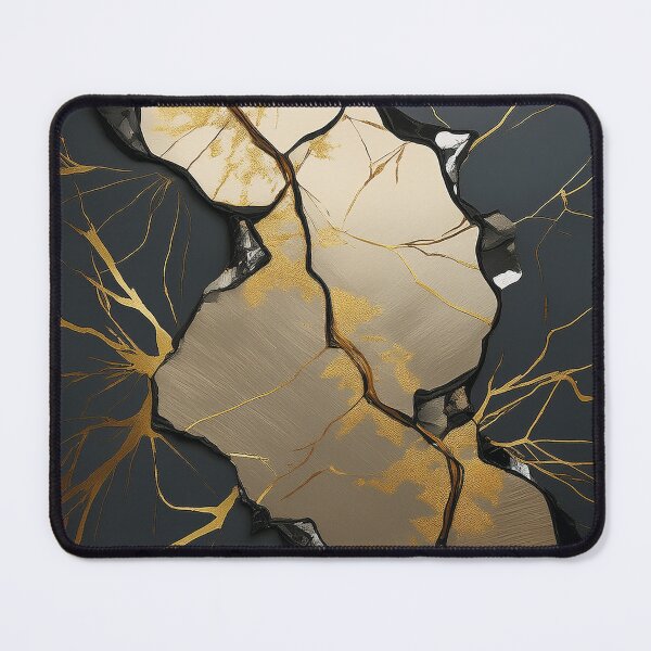 Item preview, Abstract art in Kintsugi style designed and sold by Photopat.