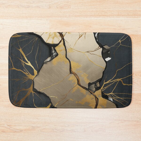 Item preview, Abstract art in Kintsugi style designed and sold by Photopat.