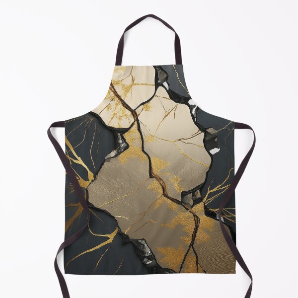 Item preview, Abstract art in Kintsugi style designed and sold by Photopat.