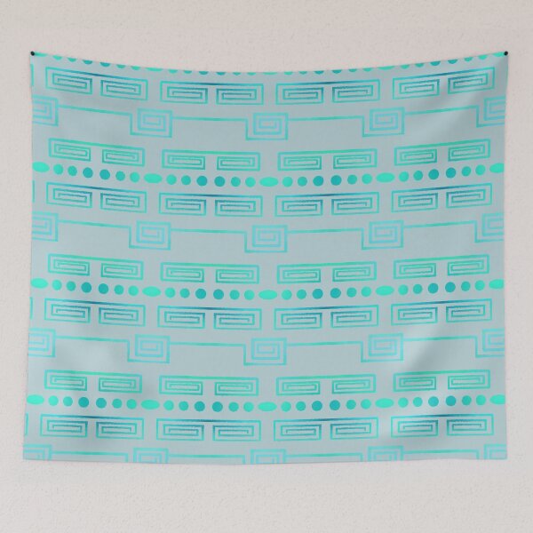 Item preview, Gradient Greek Keys and Dots designed and sold by JaygiesDesign.